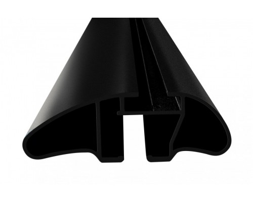 Багажник на крышу для Chery Arrizo 7 (2013-н.в.) Atlant, (Крыловидные дуги) Черный цвет Фото