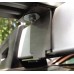 Багажник на рейлинги в обхват для Renault Duster (2015-2020) Аэродинамические дуги (Серебристый цвет) 120 см. Фото