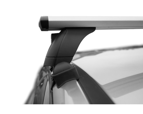 Багажник на крышу 3 LUX с дугами 1,2м аэро-трэвэл (82мм) для Hyundai Solaris II 2017-... г.в. Фото