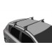 Багажник на крышу LUX (Прямоугольные дуги Сталь) 110 см для Chevrolet Aveo Sedan 2003-... г.в. Фото