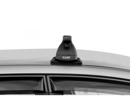 Багажник на крышу 3 LUX (Прямоугольные дуги Сталь) 120 см для Hyundai i30 III (2017-2023) Хэтчбек Фото