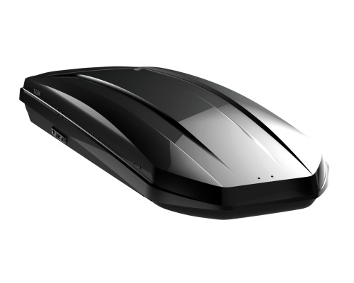 Автобокс Lux Major 460 литров черный глянец Фото