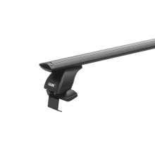 Багажник на крышу "LUX" с дугами 1,2м аэро-трэвэл (82мм) черными для Citroen C4 Sedan 2015-... г.в.