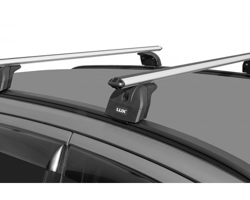 Багажник на крышу LUX (Аэродинамические дуги) 120 см для Mitsubishi Eclipse Cross 2017-... г.в. с интегр. рейл. Фото