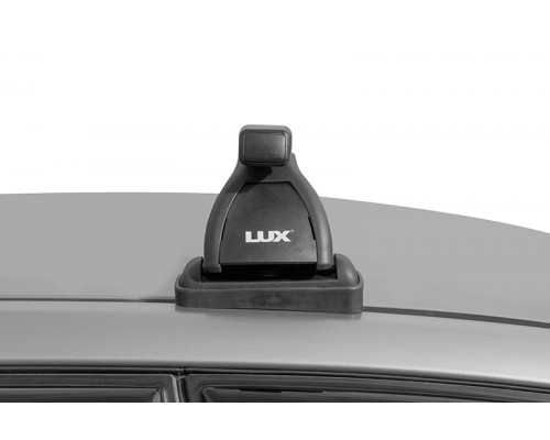 Багажник на крышу LUX (Прямоугольные дуги Сталь) 120 см для со штатным местом 965 для Kia Ceed I (2006-2012) Хэтчбек Фото
