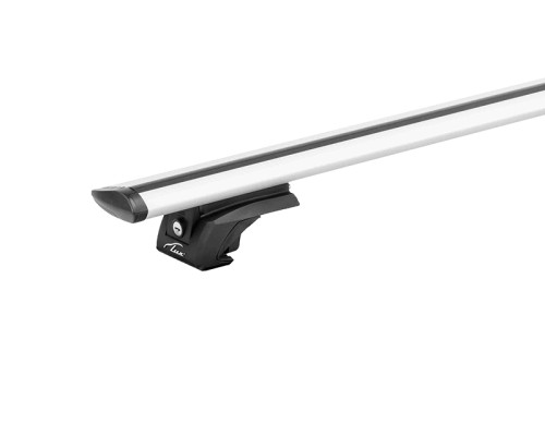 Багажник на крышу LUX ЭЛЕГАНТ с дугами 1,3м аэро-трэвэл (82мм) для с рейлингами Фото