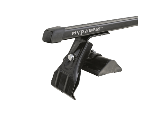 Багажник Муравей Д-2 универсальный на иномарки (Прямоугольные дуги Сталь) 130 см Фото