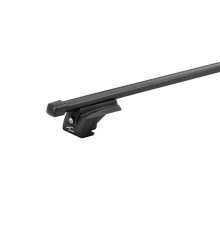 Багажник на крышу LUX ЭЛЕГАНТ (Прямоугольные дуги Сталь) 130 см а/м с рейлингами