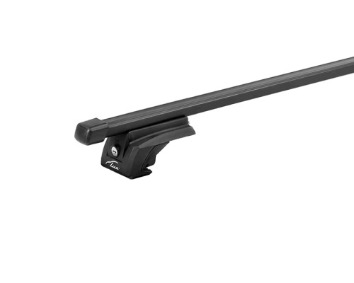 Багажник на крышу LUX ЭЛЕГАНТ (Прямоугольные дуги Сталь) 130 см а/м с рейлингами Фото