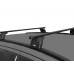 Багажник на крышу LUX (Прямоугольные дуги Сталь) 120 см для Kia Soul II 2013-2014 г.в. с интегр. рейл. Фото