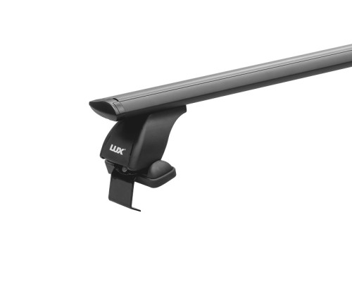 Багажник на крышу LUX (Крыловидные дуги) 110 см черными для Seat Ibiza III Hatchback 5d 2001-2008 г.в. Фото