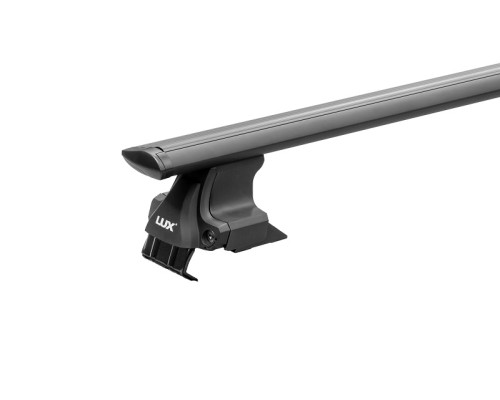 Багажник на крышу с дугами 1,3м аэро-трэвэл (82мм) черными D-LUX 2 Фото