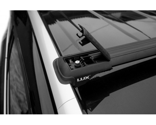 Багажник на рейлинги LUX ХАНТЕР L55-B Черный Фото