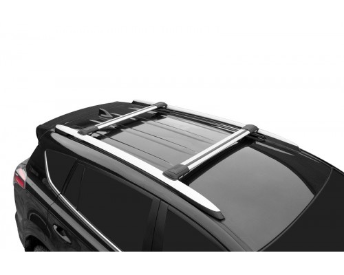 Багажник на рейлинги для Haval Dargo LUX ХАНТЕР L56-R Серебристый Фото