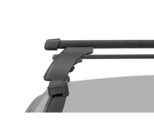 Багажник на крышу LUX (Прямоугольные дуги Сталь) 120 см для Mercedes-Benz CLS-classe W218 2010-... г.в. (ШМ988-M) Фото