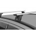 Багажник на крышу LUX с дугами 1,2м аэро-трэвэл (82мм) для Kia Soul II 2013-2014 г.в. с интегр. рейл. Фото