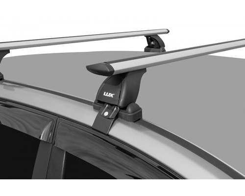 Багажник на крышу LUX с дугами 1,2м аэро-трэвэл (82мм) для Ford EcoSport без рейлингов 2013-... г.в. Фото