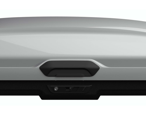 Бокс на крышу LUX TAVR 175 серый глянцевый 450L (Двухстороннее открытие) (1750х850х400) (арт. 791071)