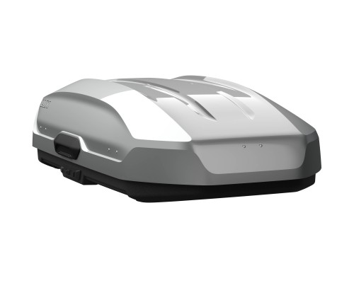 Бокс на крышу LUX TAVR 175 серый глянцевый 450L (Двухстороннее открытие) (1750х850х400) (арт. 791071)