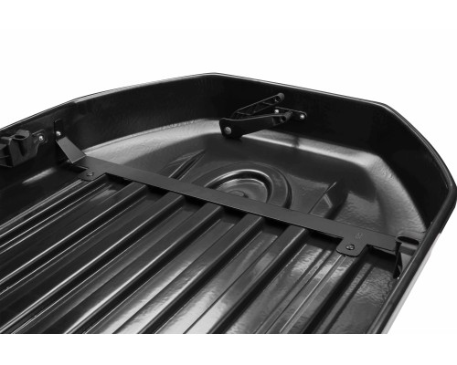 Бокс на крышу LUX TAVR 175 серый глянцевый 450L (Двухстороннее открытие) (1750х850х400) (арт. 791071)