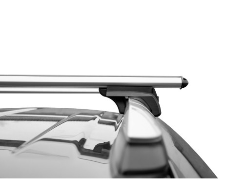 Багажник на крышу LUX ЭЛЕГАНТ (Аэродинамические дуги) 140 см для с рейлингами Фото