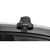 Багажник на крышу 5 LUX CITY с дугами аэро-трэвэл (82мм) черными для Audi A4 (B9) седан 2015-… г.в Фото