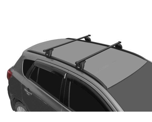 Багажник на крышу LUX (Прямоугольные дуги Сталь) 120 см для Suzuki Grand Vitara III 2005-2014 г.в. Фото