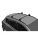 Багажник на крышу LUX (Прямоугольные дуги Сталь) 120 см для BMW X3 (F25) (2010-2017) с интегр. рейл. Фото