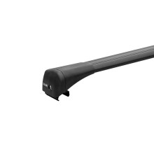 Багажник на крышу LUX BRIDGE черная для BMW X3 (F25) 2010-2017 г.в. с интегр. рейл.