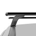 Багажник на крышу 2 LUX (Крыловидные дуги) 110 см черными для Cherry Tiggo 7 pro с интегр. рейл. Фото