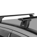 Багажник на крышу 2 LUX (Крыловидные дуги) 110 см черными для Cherry Tiggo 7 pro с интегр. рейл. Фото