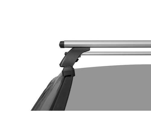 Багажник на крышу LUX с дугами 1,3м аэро-трэвэл (82мм) для со штатным местом 955 (Ford S-Max 2006-... г.в.) Фото