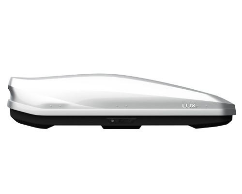 Бокс на крышу LUX IRBIS 175 белый глянцевый 450L (Двухстороннее открытие) (1750х850х400) (арт. 791033)