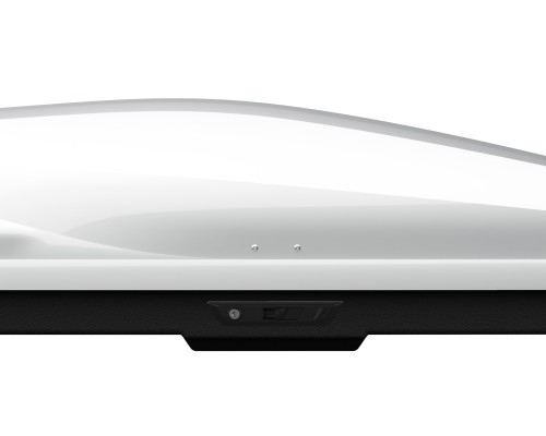 Бокс на крышу LUX IRBIS 175 белый глянцевый 450L (Двухстороннее открытие) (1750х850х400) (арт. 791033)