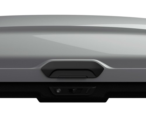 Бокс на крышу LUX TAVR 197 серый глянцевый 520L (Двухстороннее открытие) (1970х890х400) (арт. 791972)