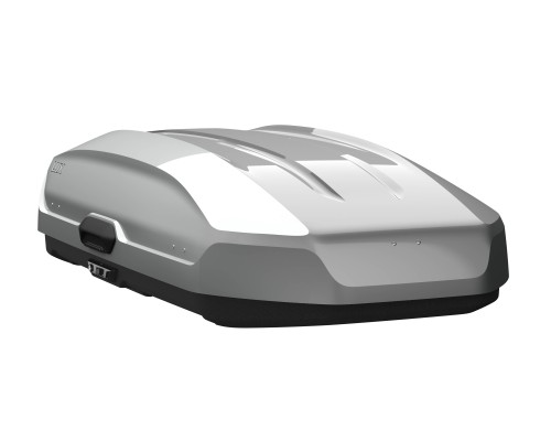 Бокс на крышу LUX TAVR 197 серый глянцевый 520L (Двухстороннее открытие) (1970х890х400) (арт. 791972)