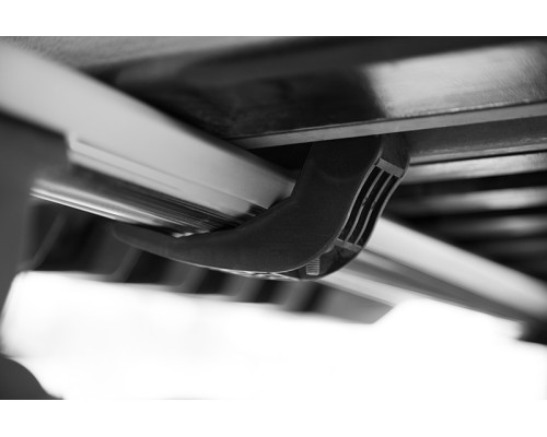 Бокс на крышу LUX IRBIS 175 белый глянцевый 450L (Двухстороннее открытие) (1750х850х400) (арт. 791033)