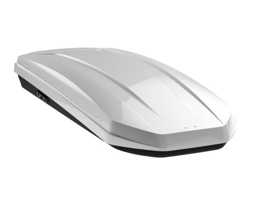 Автобокс Lux Major 460 литров белый глянец Фото