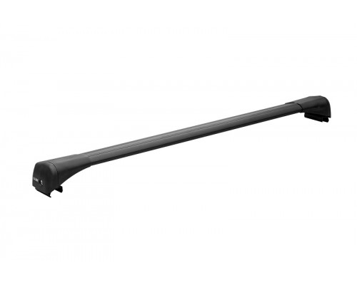 Багажник на крышу LUX BRIDGE черная для Genesis GV70 2020-… интегр. рейлинг Фото