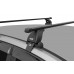 Багажник на крышу LUX (Прямоугольные дуги Сталь) 120 см для Kia Soul без рейлингов 2013-... г.в. Фото