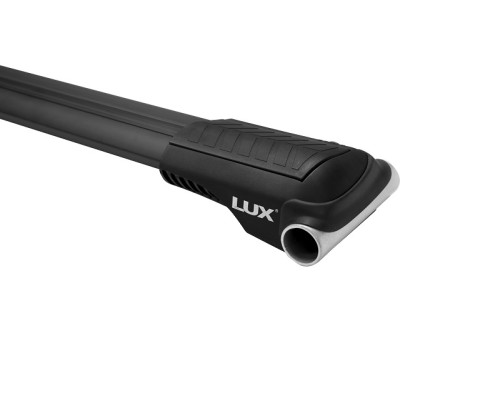 Багажник  LUX ХАНТЕР для Renault Duster 2015-2020 г.в. с рейлингами (арт. 793525) Черный Фото