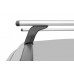 Багажник на крышу LUX с дугами 1,2м аэро-трэвэл (82мм) для Kia Soul II 2015-... г.в. с интегр. рейл. Фото