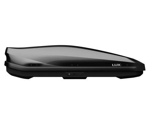 Бокс на крышу LUX IRBIS 175 черный глянцевый 450L (Двухстороннее открытие) (1750х850х400) (арт. 791019)