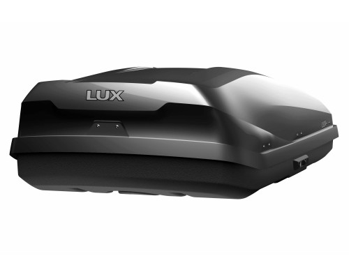 Бокс на крышу LUX IRBIS 175 черный глянцевый 450L (Двухстороннее открытие) (1750х850х400) (арт. 791019)