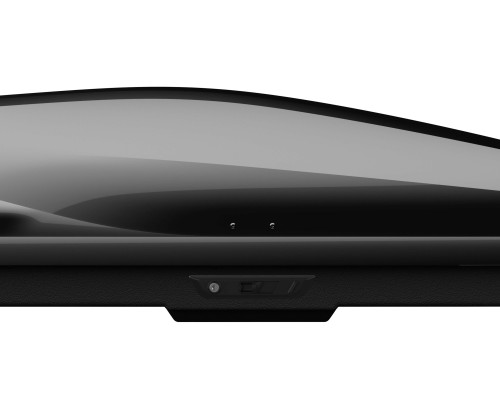 Бокс на крышу LUX IRBIS 175 черный глянцевый 450L (Двухстороннее открытие) (1750х850х400) (арт. 791019)