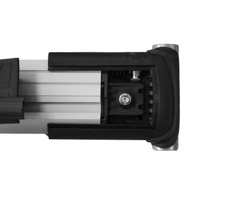 Багажник на рейлинги LUX ХАНТЕР для Renault Duster 2015-2020 г.в. (арт. 793518) Серебристый Фото