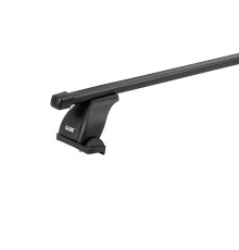 Багажник на крышу "LUX" (Прямоугольные дуги Сталь) 120 см для Ford Mondeo III Sedan/Hatchback 2001-2007 г.в.