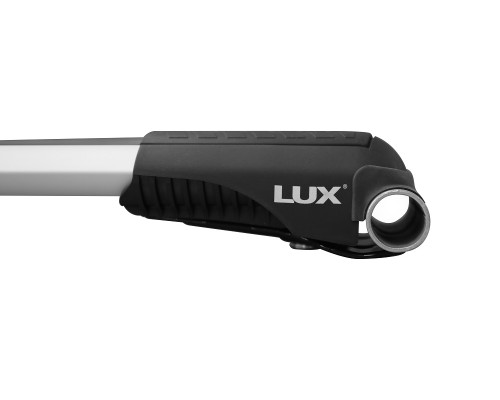 Багажник на рейлинги LUX ХАНТЕР для Renault Duster 2015-2020 г.в. (арт. 793518) Серебристый Фото