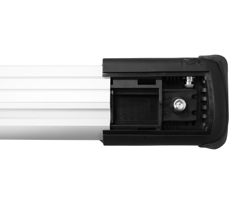 Багажник на рейлинги LUX ХАНТЕР для Renault Duster 2015-2020 г.в. (арт. 793518) Серебристый Фото