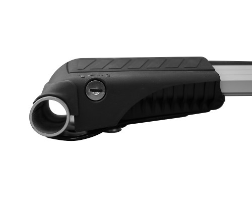 Багажник на рейлинги LUX ХАНТЕР для Renault Duster 2015-2020 г.в. (арт. 793518) Серебристый Фото